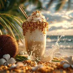 Coconut Coffee Milkshake