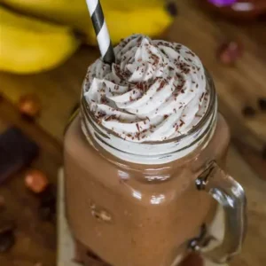 Chocolate Hazelnut Coffee Milkshake